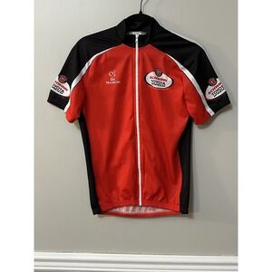 De Marchi Cycling Jersey Italy‎ Mens Schwinn Toyota Mtn Bike Race Zip Size Small